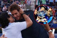 Diego Maradona le hizo un pedido especial a Del Potro luego de que Argentina gane la Copa Davis en 2016. Foto: Archivo Diego Maradona le hizo un pedido especial a Del Potro luego de que Argentina gane la Copa Davis en 2016. Foto: Archivo