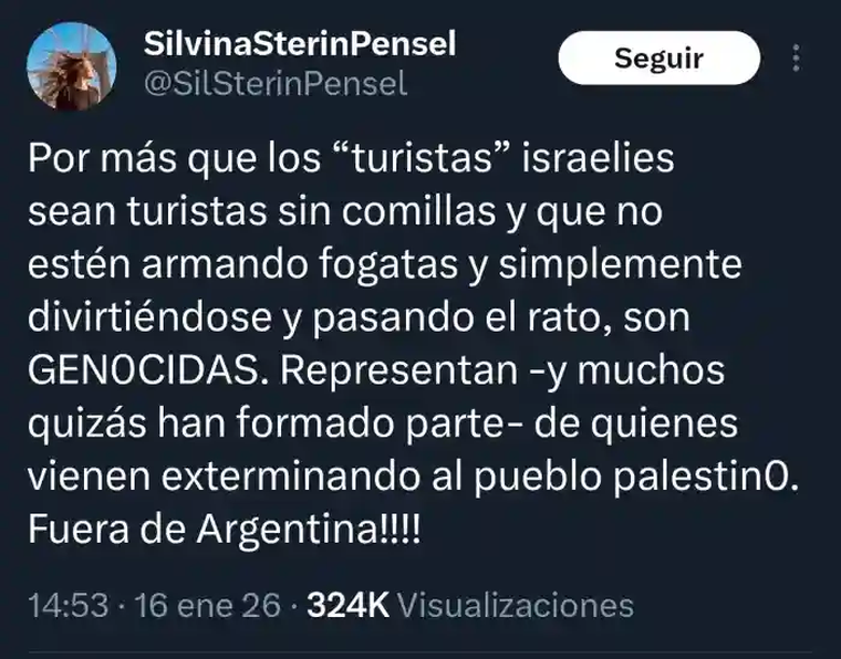 El polémico posteo de la corresponsal que fue despedida de C5N. El polémico posteo de la corresponsal que fue despedida de C5N.