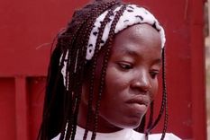 Amina Ali se convirtió en la primera niña de Chibok que escapó de su cautiverio en 2016. Foto: BBC/SIMPA SAMSON