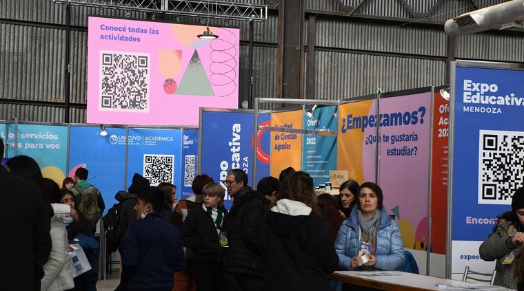 La Nave Cultural se preparó para recibir a la Expo Educativa 2022. ¡Si sos de Mendoza, no puedes dejar de ir! Foto: ALF PONCE MERCADO / MDZ