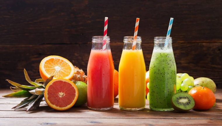 Cuánto jugo de frutas debemos consumir a diario (Shutterstock).
