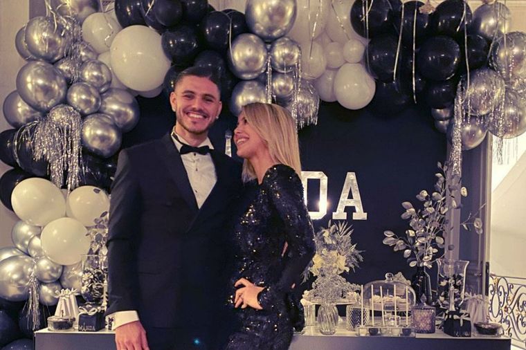 Mauro Icardi y Wanda Nara