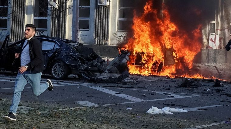 Los civiles la pasan muy mal en esta guerra. Foto: Rtve.
