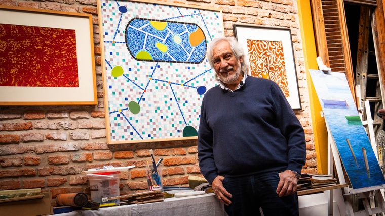El artista de 76 años recibió decenas de premios en su carrera, siendo el más reciente el Premio al Mérito del Konex Foto: Analía Melnik/MDZ