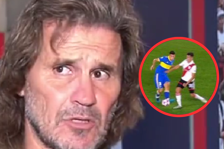 Insúa habló sobre el penal a favor de River, que le dio la victoria ante Boca Foto: ESPN