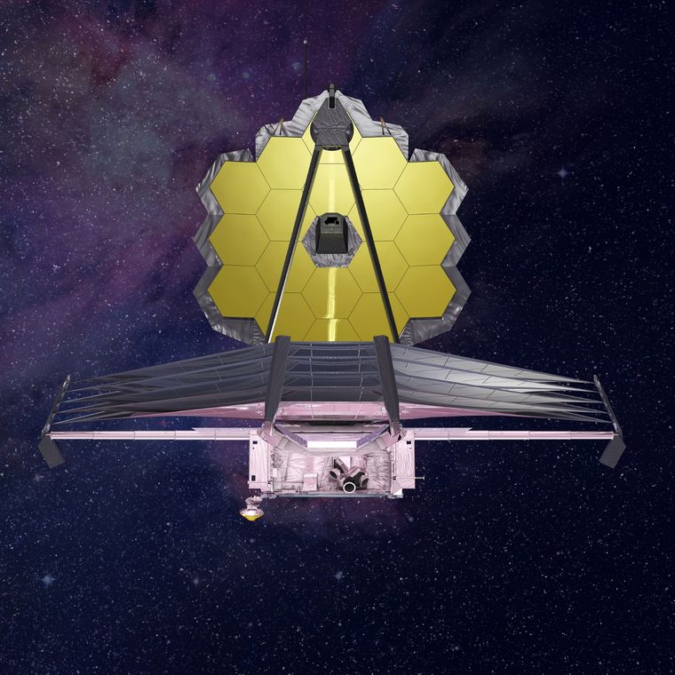 Telescopio espacial James Webb Foto: NASA