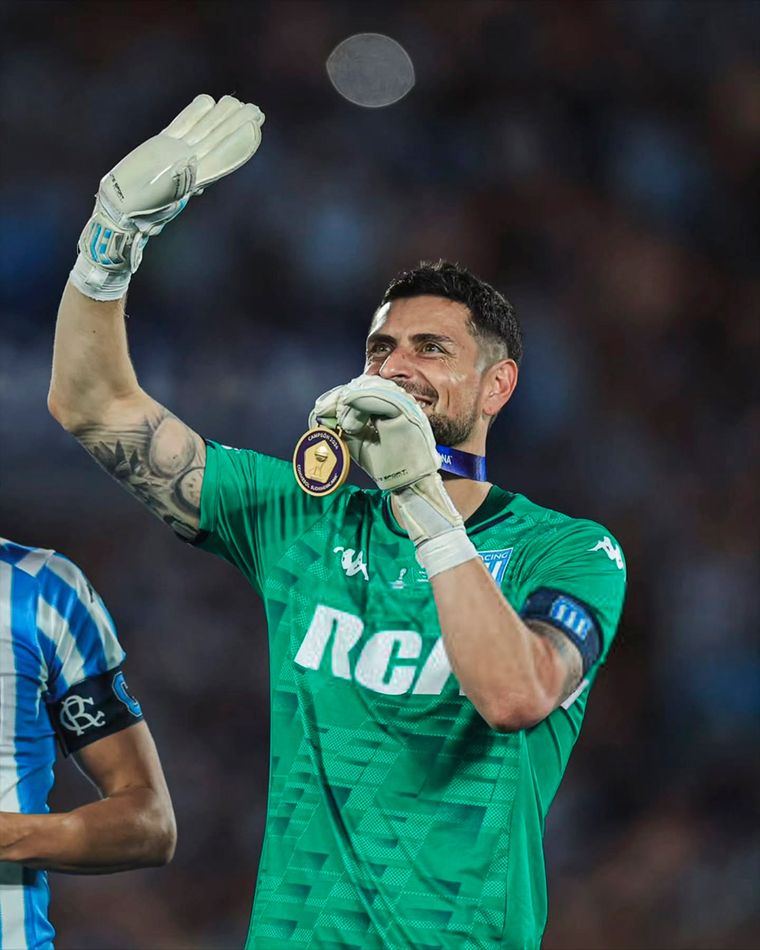 Gabriel Arias y una tajante decisión por las constantes críticas de los hinchas de Racing. Foto: @gabrielarias_21