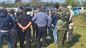 Sigue la búsqueda de Loan en Corrientes Foto: Ministerio de Seguridad de la Nación.