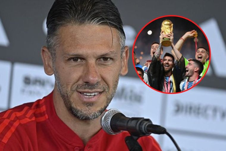 Demichelis y un deseo para el fútbol argentino tras salir campeones del mundo.