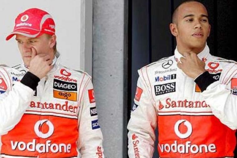 Heikki Kovalainen, uno de los tantos compañeros que no soportaron a Hamilton.