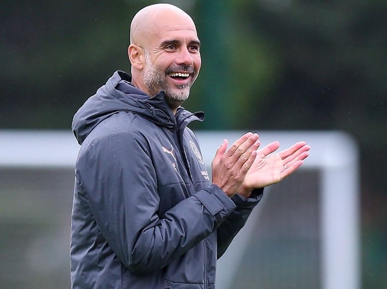 ¿Por qué tanta alegría, Pep? Foto: Manchester City