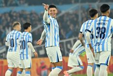 Rojo cruzó a un periodista de Boca que lo criticó por su festejo en el 1-0 de Racing.&nbsp;
