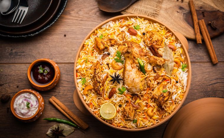 Biryani de pollo Una receta clásica de la India en pocos minutos Foto: Shutterstock