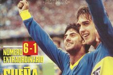 Batistuta y Latorre brillaron en el histórico 6-1 Foto: El Gráfico Batistuta y Latorre brillaron en el histórico 6-1 Foto: El Gráfico