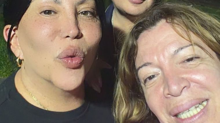 Las dos celebridades juntas en Buenos Aires. / @turca_queen