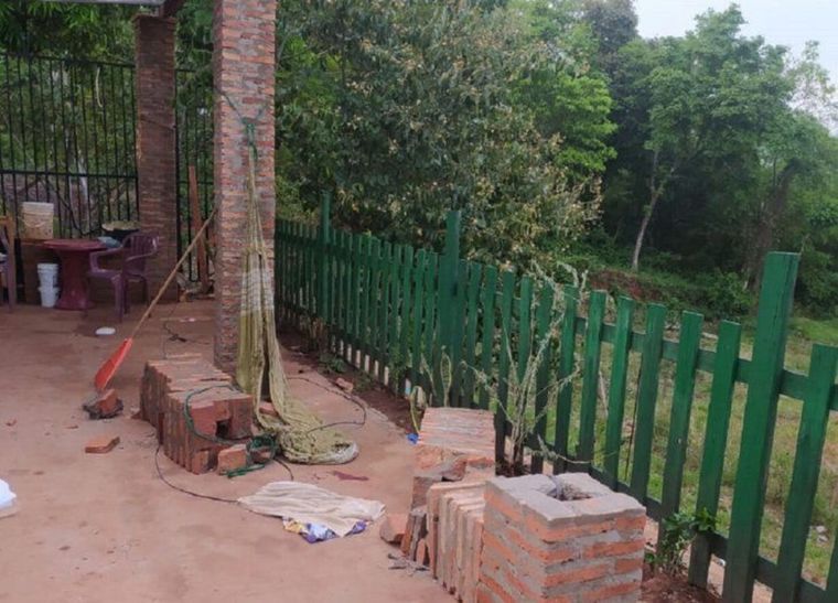 El lugar donde ocurrió el accidente Foto: Última Hora