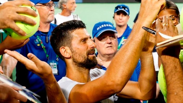 Djokovic habló desde Cincinnati y reflexionó sobre su derrota con Alcaraz Foto: @cincytennis