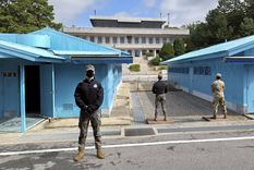 Frontera entre Corea del Norte y Corea del Sur. Foto: Efe.