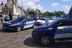 El incidente se inició el jueves cuando los policías, que se encuentran destinados al Plan Bandera desarrollado en Rosario por el Ministerio de Seguridad de la Nación. Foto: PFA de Rosario