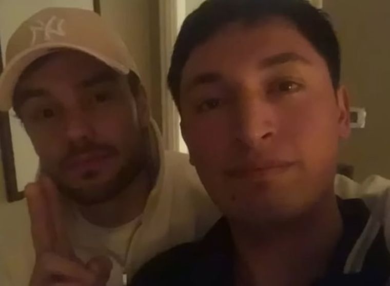 Braian Nahuel Paiz y Liam Payne, poco antes del trágico final del cantante. Al acusado se le negó un beneficio clave.