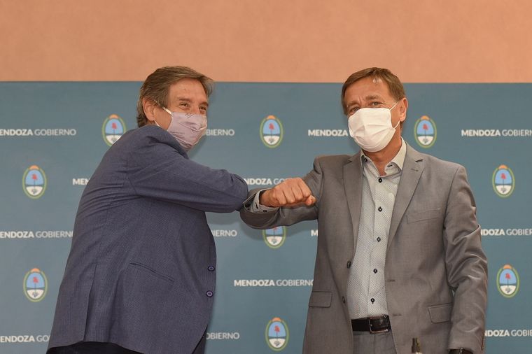 Emir Félix y Rodolfo Suarez