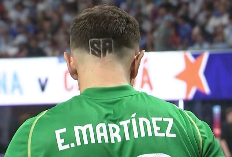 El corte del arquero del seleccionado nacional. Foto: Captura