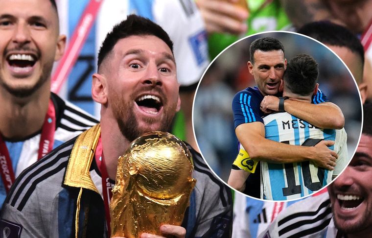 Messi - Scaloni El capitán de la Selección argentina aseguró que le pidió a Scaloni que siga como entrenador.
