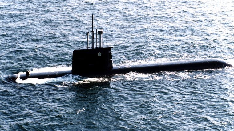 Un submarino clase 209/1300. Foto: ZonaMilitar.