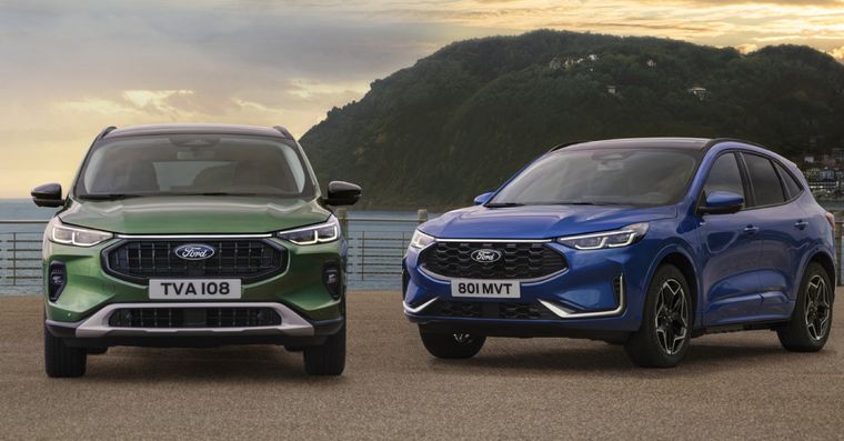 Así es el nuevo Ford Kuga Foto: Ford