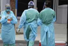 Personal sanitário en Estados Unidos.