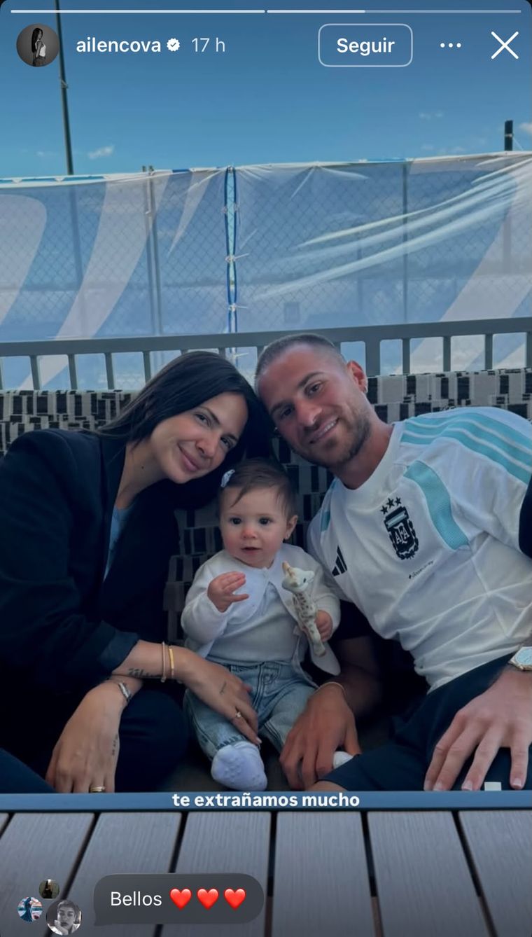 Ail&egrave;n, Alexis y Alaia.