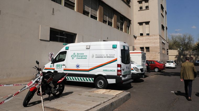 El hombre debió ser trasladado al Hospital Central