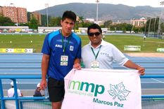 Braian Toledo y Gustavo Osorio.