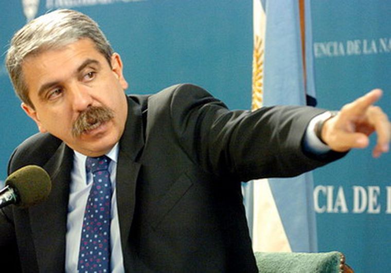 El ministro de Justicia, Aníbal Fernández.