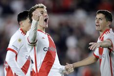 Colidio es el autor del doblete en River. Foto: FotoBaires Colidio es el autor del doblete en River. Foto: FotoBaires