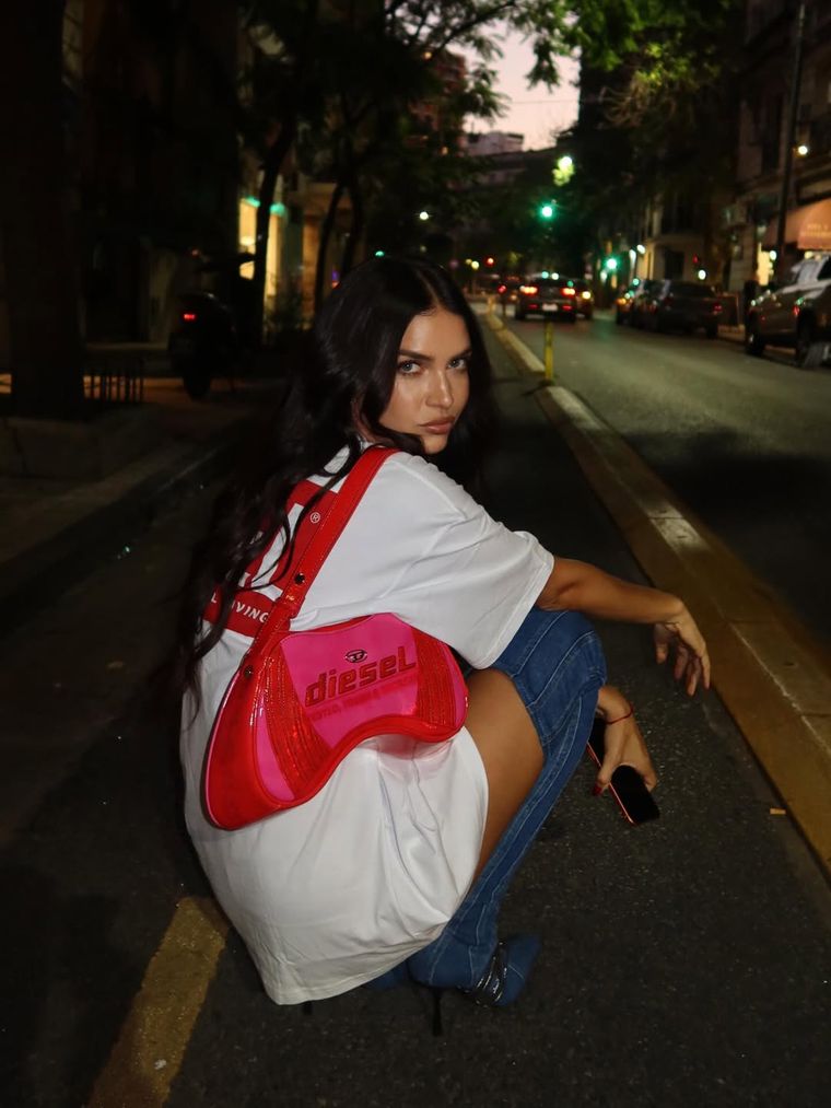 Mirá el look de Zaira Nara.