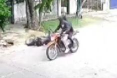 El hecho ocurrió en la calle General Rodríguez. Foto: Captura de video El hecho ocurrió en la calle General Rodríguez. Foto: Captura de video