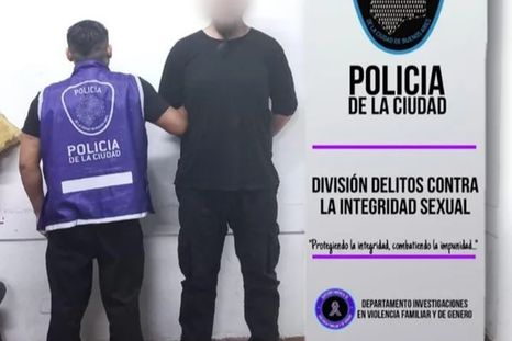 Tras la detención por parte de la Policía de la Ciudad, la causa concluyó siete años después con la captura del agresor cuando salía de su vivienda. Foto: NA