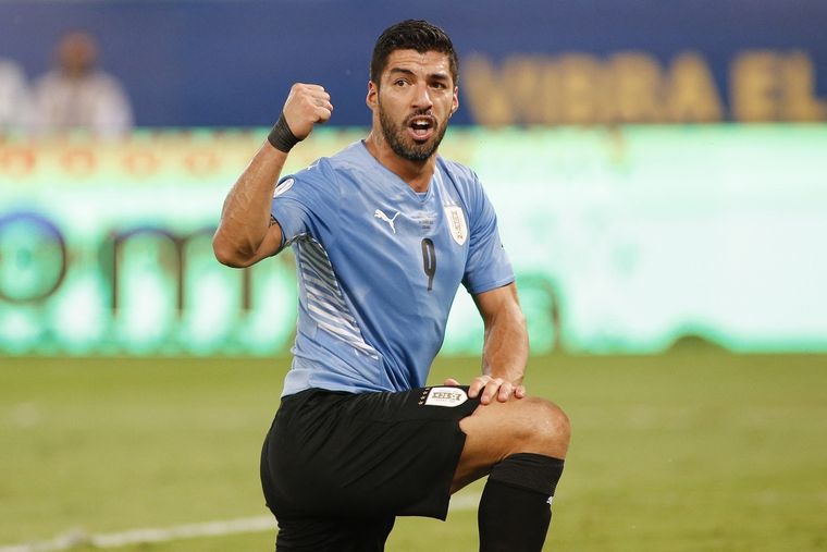 Luis Suárez se ilusiona con ganar la Copa. Foto: Copa América