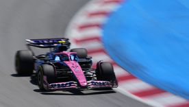 Franco Colapinto sale al circuito Gilles Villeneuve para las prácticas 1 y 2 del GP de Canadá. Foto: NA