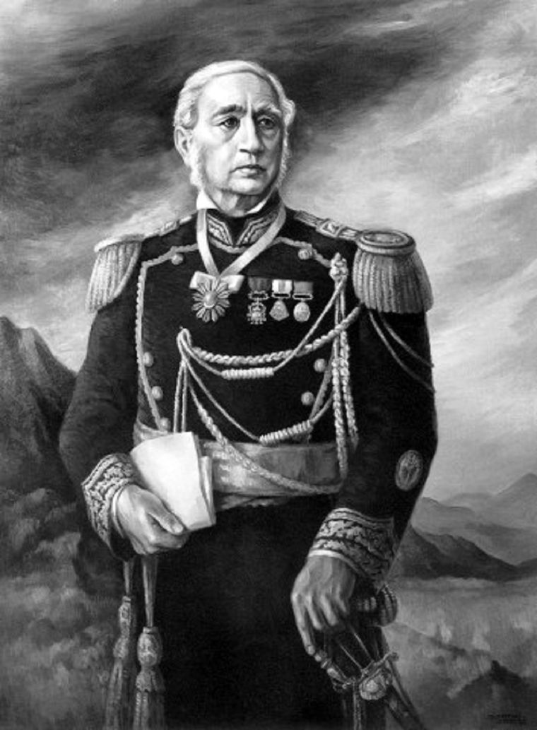 Gerónimo Espejo Formó parte del Ejército de los Andes, de las tropas que combatieron en la Guerra del Brasil y ayudó a Bartolomé Mitre para escribir diversos libros sobre San Martín Foto: Liceo Militar General Espejo