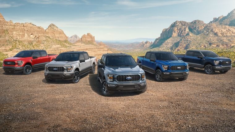El precio de la pick-up más vendida del 2023 Foto: Ford