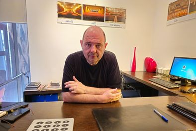 MDZol | Carlos Rottemberg, desde su oficina en Mar del Plata Foto: Federico Bruno