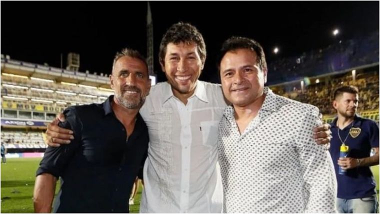 Los imputados. Cascini, Bermúdez y Delgado Foto: @patronbermudezoficial