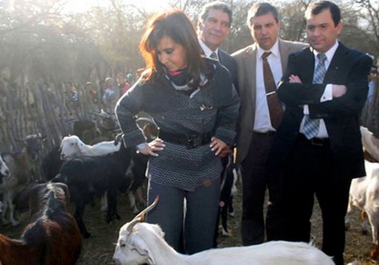 Cristina dijo que conoce a los pequeños productores. Foto: Agencias