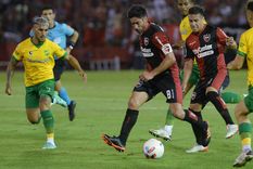 La Lepra dejó los tres puntos en casa. Foto: Télam
