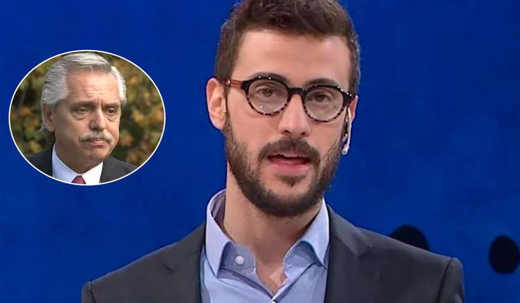 Diego Leuco apuntó contra Alberto Fernández. Foto: Captura tv