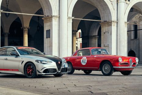Alfa Romeo en las 1000 Miglia Alfa Romeo en las 1000 Miglia