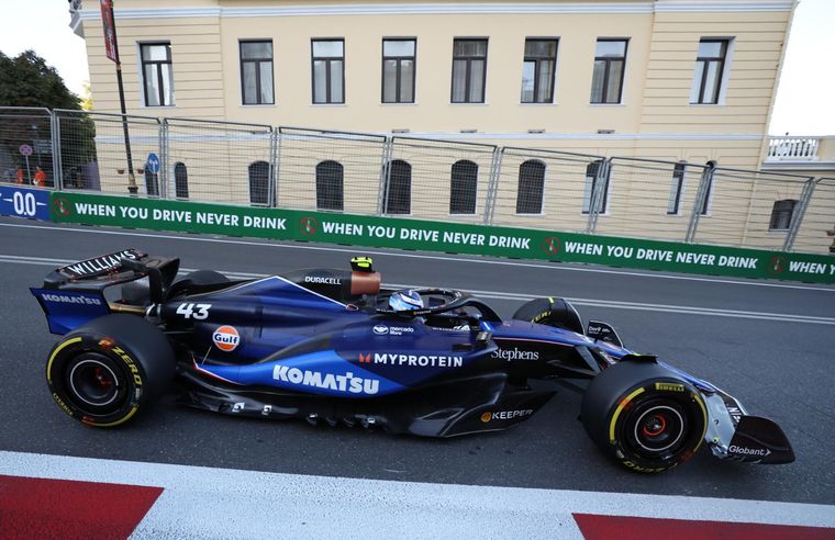 Gran tarea del argentino en el ensayo previo a la qualy. Foto: EFE