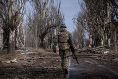 Rusia ha prácticamente destruido Bajmut en su intento de tomar la ciudad. Foto: GETTY IMAGES